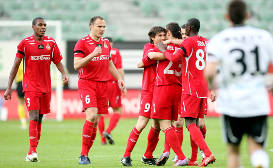 Fot. Włodzimierz Sierakowski/8 maja 2010 roku, Legia Warszawa – Wisła Kraków 0:3